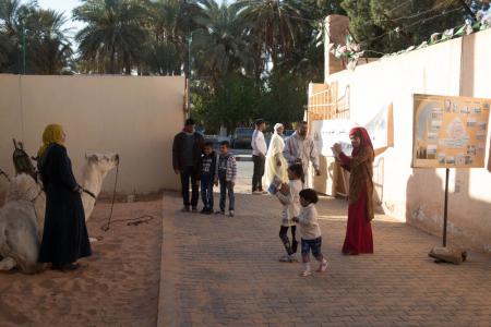 A Metlili à l'office de tourisme de Metlili des Chaamba (du 19 mars au 28 mars 2017)
