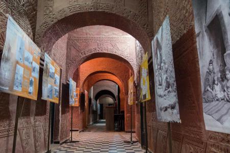 Dans les locaux de l'organisation CAPTERRE, à l'ancien  hôtel Oasis rouge à Timimoun (du 30 avril au 11 mai 2017)