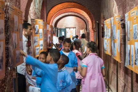 Dans les locaux de l'organisation CAPTERRE, à l'ancien  hôtel Oasis rouge à Timimoun (du 30 avril au 11 mai 2017)
